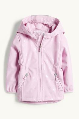 Inimă - geacă softshell cu glugă - impermeabilă