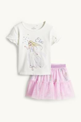 Frozen - set - short sleeve T-shirt and skirt - 2 piece