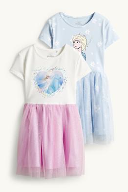 Paquet de 2 - Frozen - vestit - efecte brillant