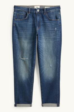 Boyfriend Jeans - Mid Waist