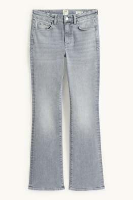 Bootcut Jeans - Mid Waist - Shaping-Jeans - LYCRA®