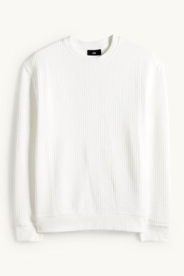 Sweatshirt - strukturiert