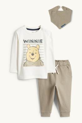 Winnie l’ourson - tenue bébé - 3 pièces