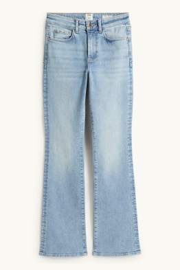 Bootcut Jeans - Mid Waist - Shaping-Jeans - LYCRA®