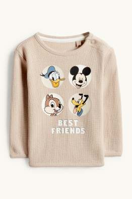 Disney - sweat bébé - finition texturée