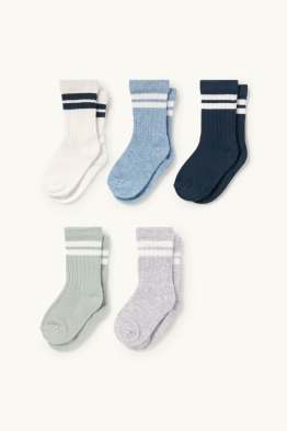 Lot de 5 paires - chaussettes bébé