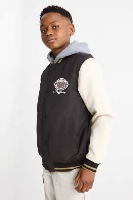 Football - veste campus à capuche