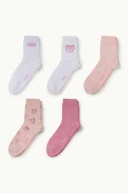Multipack 5er - Socken mit Motiv - Micky Maus