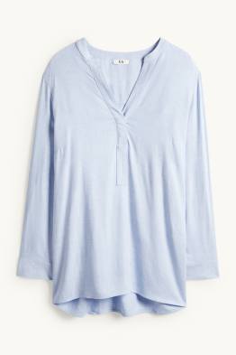 Bluzka z dekoltem w serek