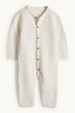 Kombinezon niemowlęcy z dzianiny