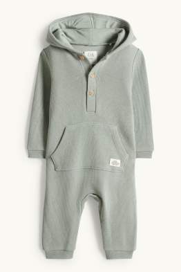 Dino - baby jumpsuit - ribbed