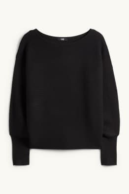 Pullover - gerippt