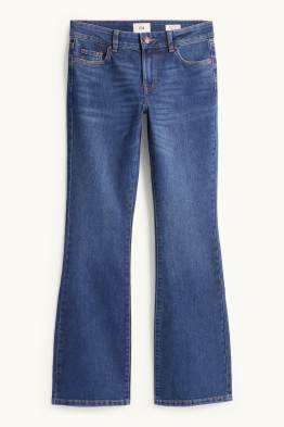 Bootcut jeans - low waist