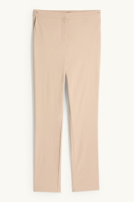 Pantaloni de stofă - talie medie - tapered fit