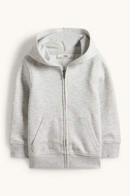 Sudadera con cremallera y capucha