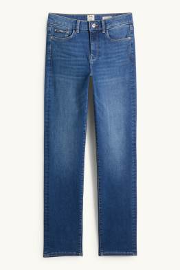 Straight Jeans - Mid Waist - Shaping-Jeans - LYCRA®