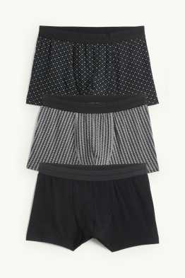 Wielopak, 3 pary - bokserki obcisłe