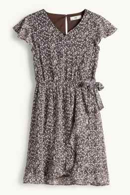 Blume - Kleid - Glanz-Effekt