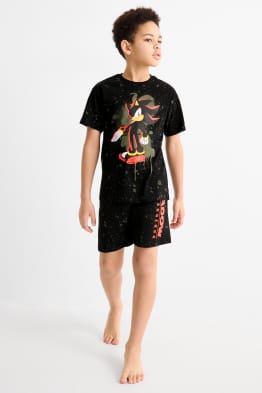 Sonic - pijama curt - 2 peces