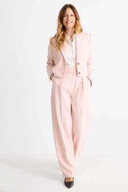 Business-broek - high waist - regular fit