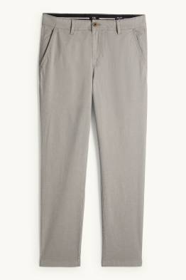 Chino - slim fit - met structuur