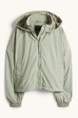 Jacke mit Kapuze - wasserabweisend