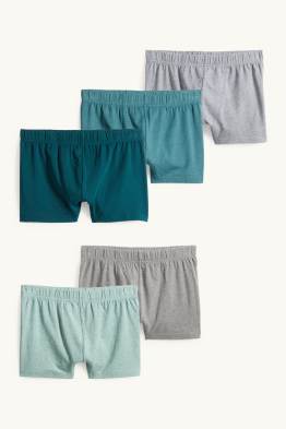 Wielopak, 5 par - bokserki obcisłe