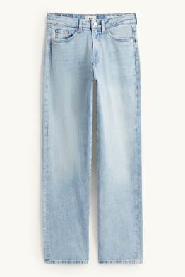 Straight Jeans - High Waist - LYCRA®