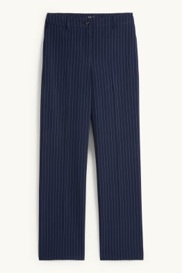 Pantalon - mid waist - wide leg