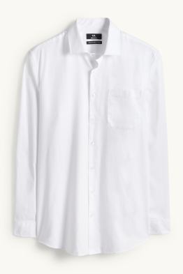 Camicia business - regular fit - colletto alla francese - facile da stirare