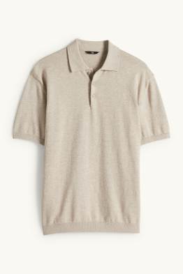 Koszulka polo z dzianiny - regular fit