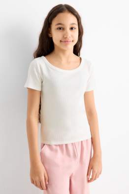 Multipack 3er - Kurzarmshirt - gerippt