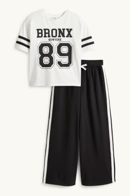 Bronx - set - T-shirt en joggingbroek - 2-delig