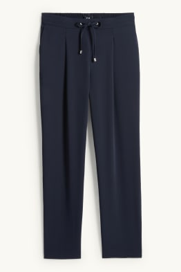 Stoffhose - Mid Waist - Tapered Fit