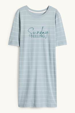 Nachthemd - gestreift