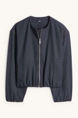 Blazer - relaxed fit - aspect jean