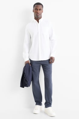 Chino - slim fit - met structuur