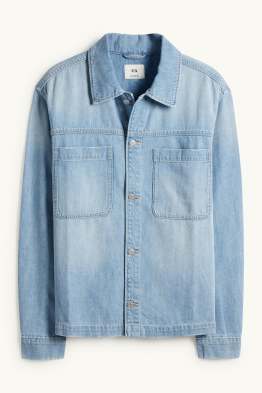 Jeans-Hemdjacke - Relaxed Fit