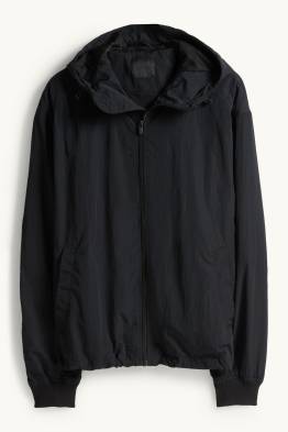 Jacket with hood - water-repellent