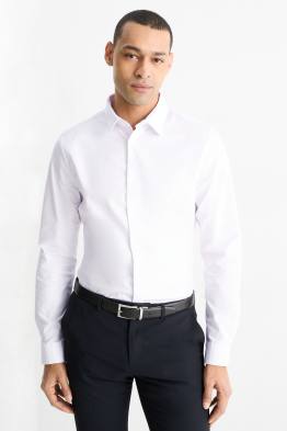 Camisa formal - slim fit - Kent - elàstica - fàcil de planxar