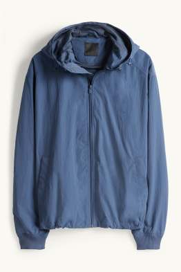 Jacket with hood - water-repellent