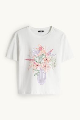 Camiseta - regular fit - brillos