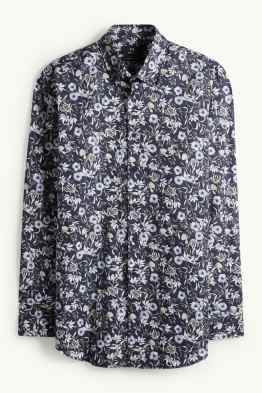 Camicia business - regular fit - button down - fantasia