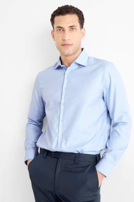 Camicia business - regular fit - colletto alla francese - senza necessità di stiratura