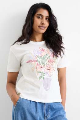 Camiseta - regular fit - brillos