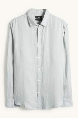 Chemise de lin - regular fit - col kent