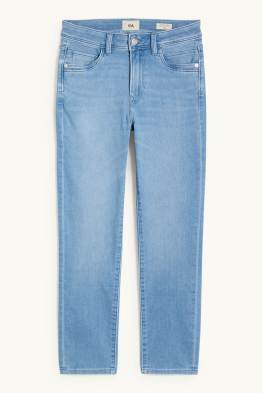 Slim Jeans - Mid Waist - Jog Denim