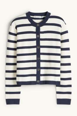 Cardigan - a righe