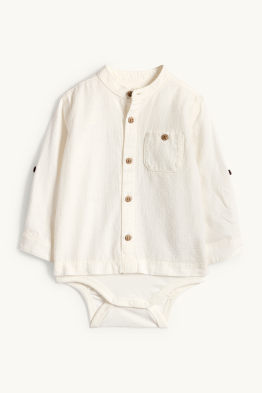 Baby-Body - 2-in-1-Look - strukturiert