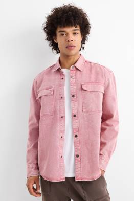 Chemise en jean - relaxed fit - col kent